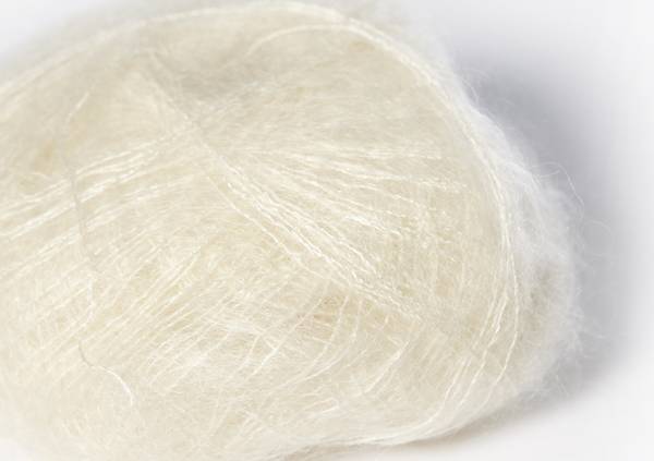 Bilde av Mohair by Canard Brushed Lace 3000 Hvit 