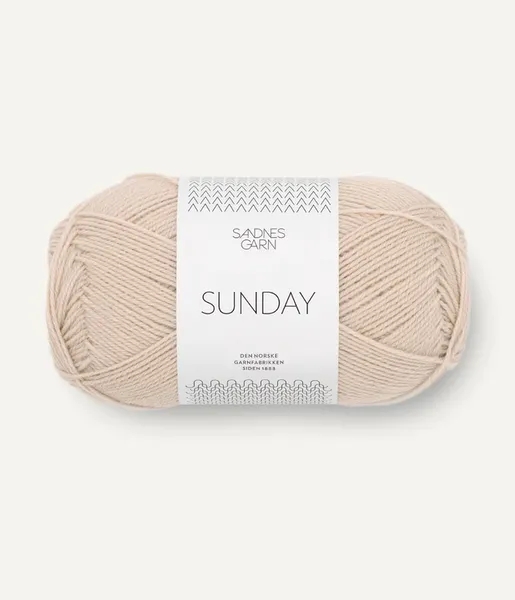 Bilde av Sandnes Garn Sunday 2321 Marsipan 